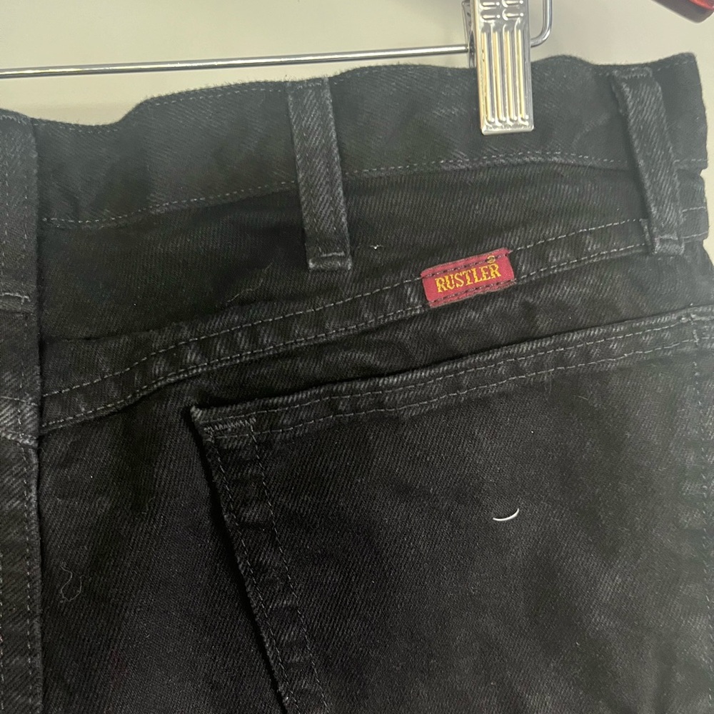 Rustler Women's High Rise Dark Jeans - Picture 6 of 12